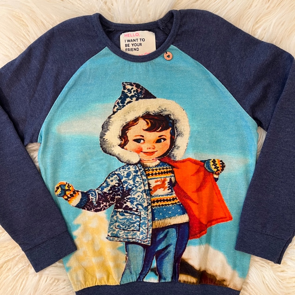 Mim-Pi "Pullover in Snow Day" - Picture 5 of 6